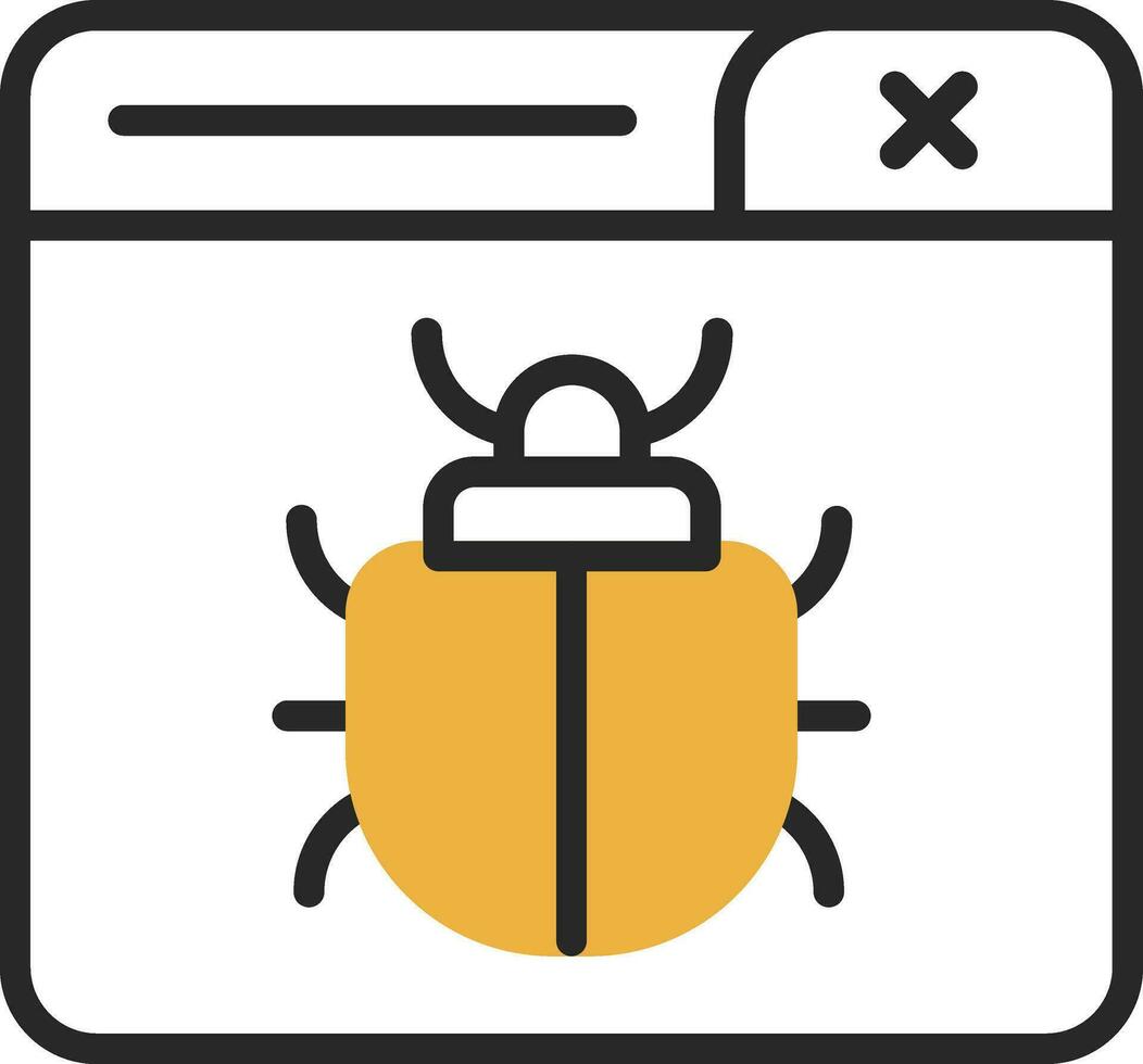 Bug Vector Icon Design
