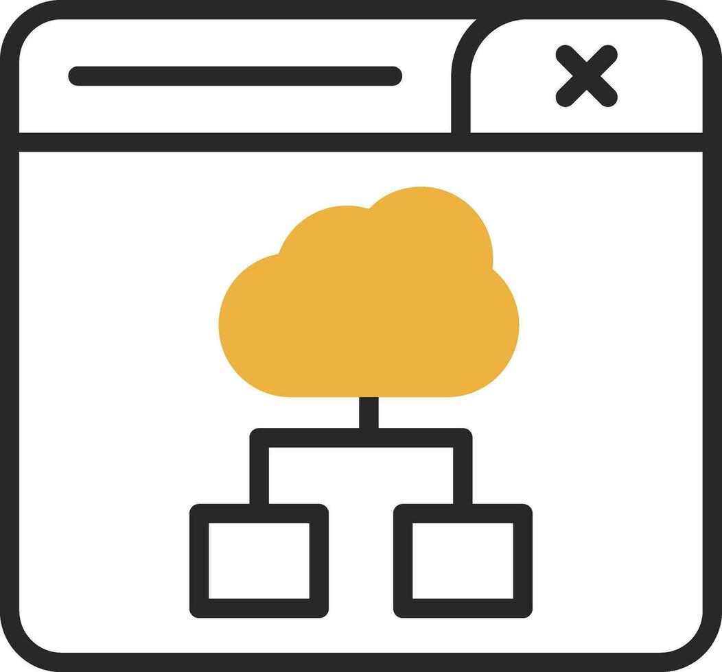 Cloud Computing Vector Icon Design