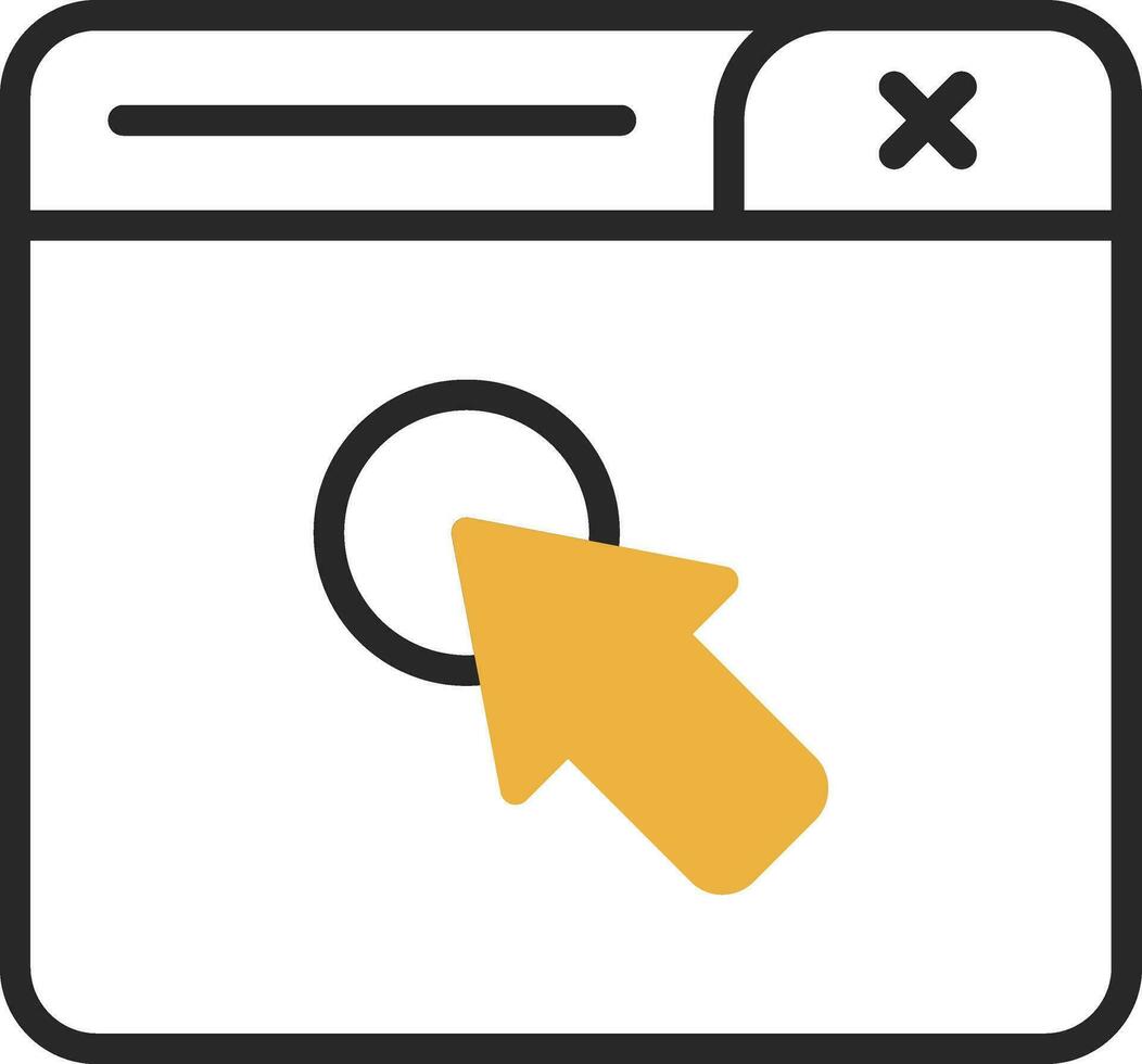 Click Vector Icon Design