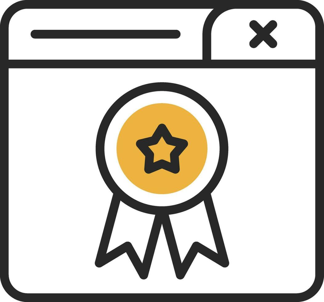 Award Vector Icon Design
