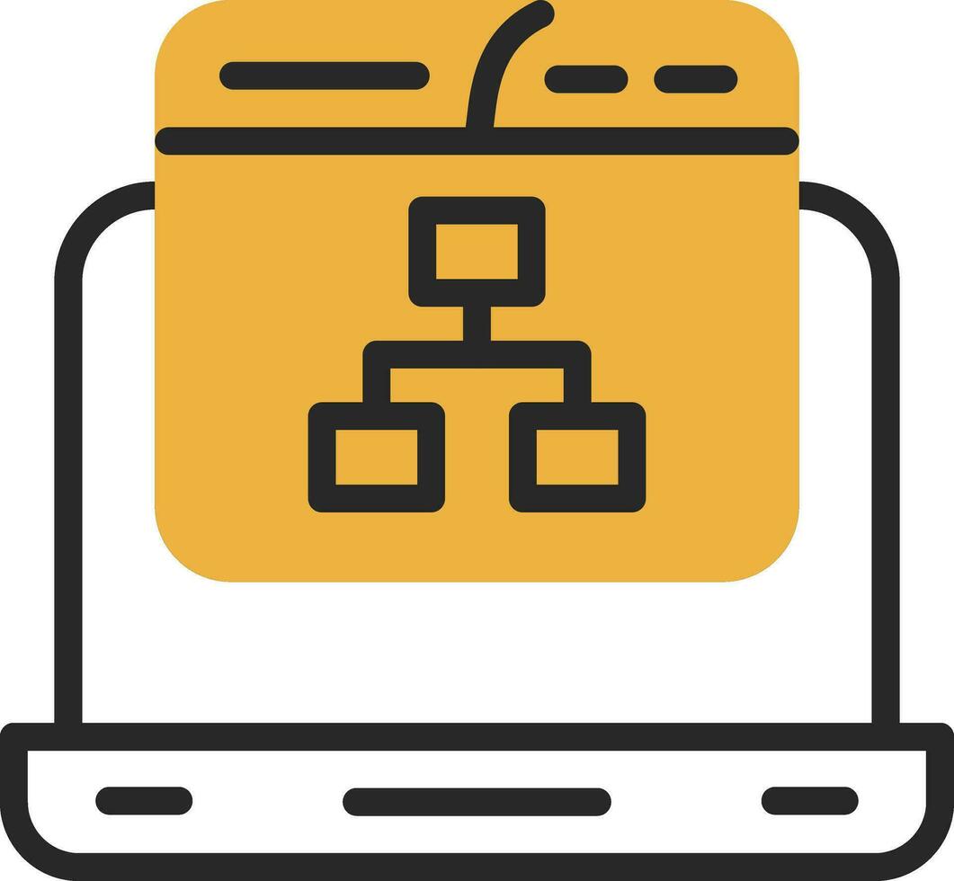 Laptop Vector Icon Design