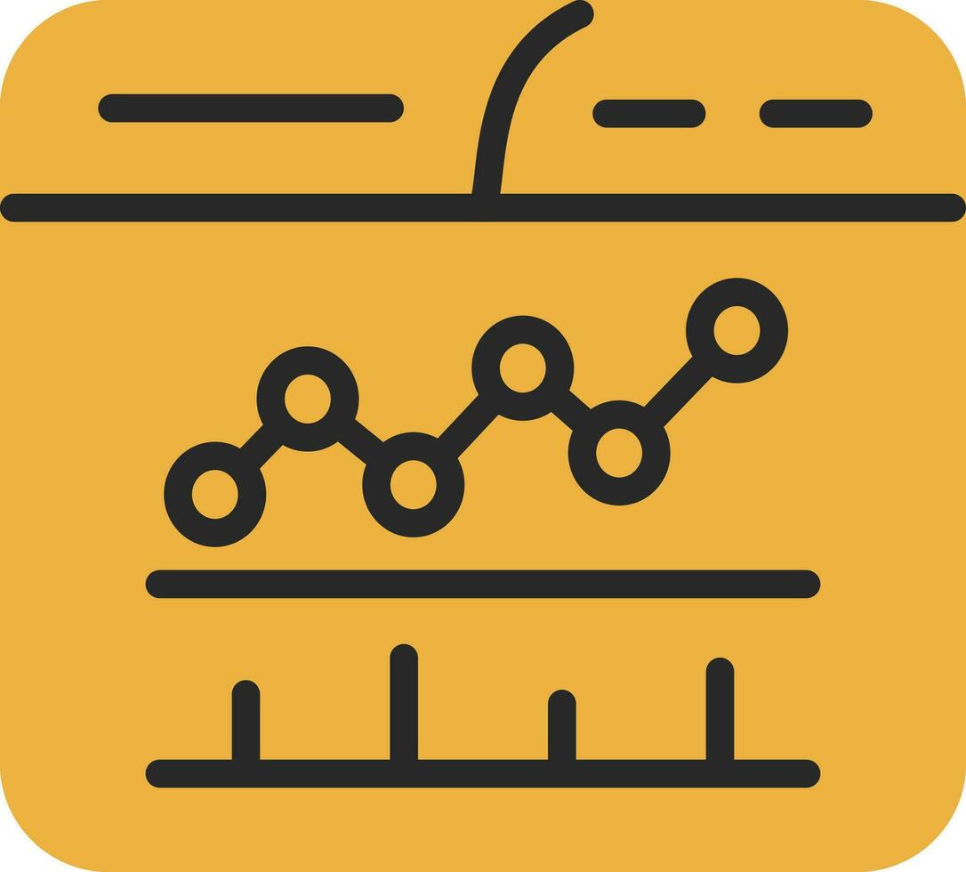 Analytics Vector Icon Design