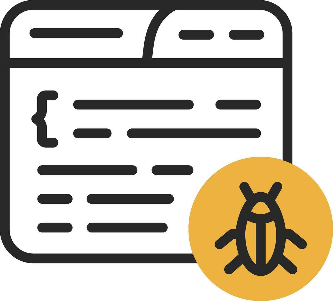 Bug Vector Icon Design