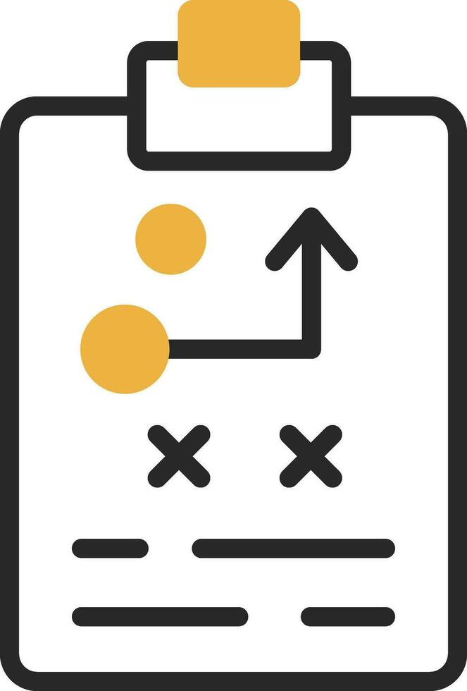 Planning Strategy Vector Icon Design