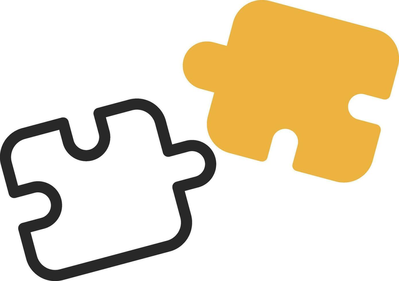 Puzzle Vector Icon Design
