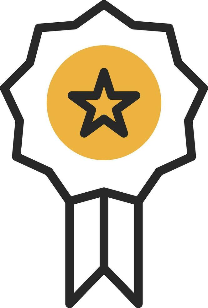 diseño de icono de vector de medalla