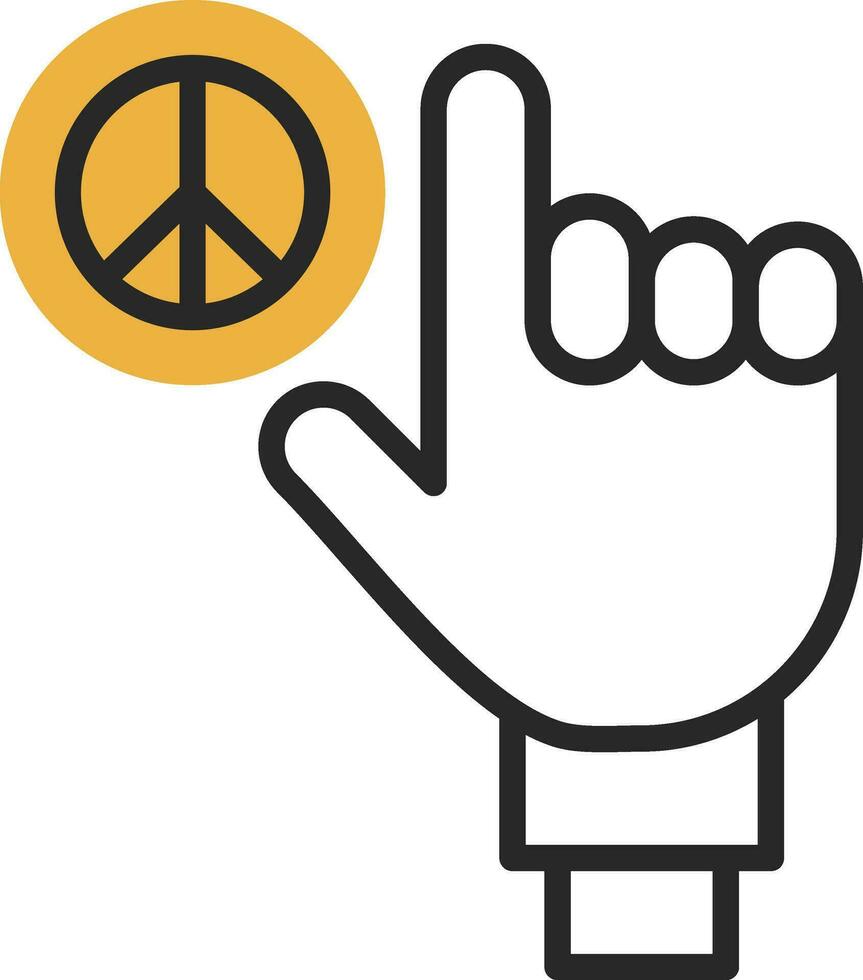 Peace Vector Icon Design