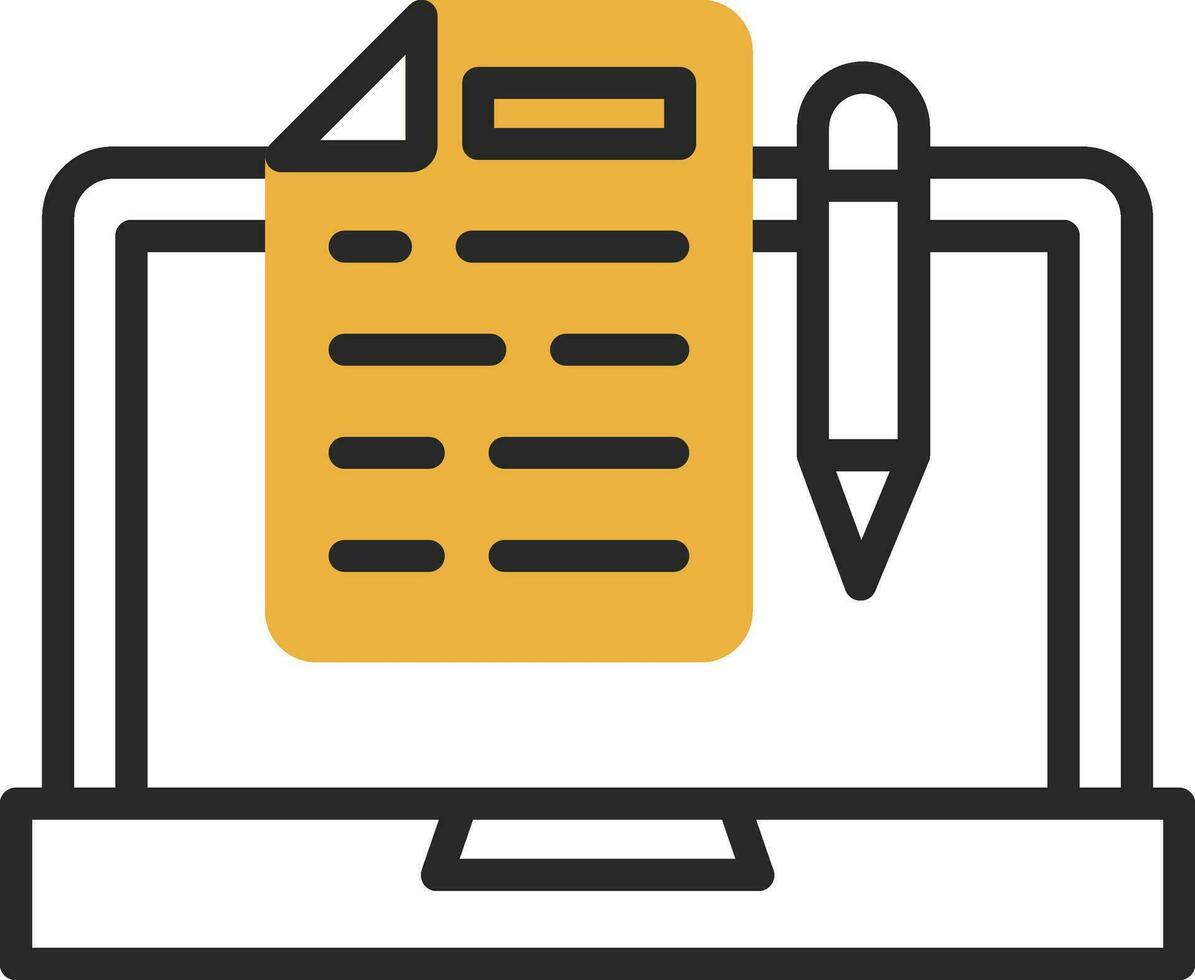 Computer Vector Icon Design