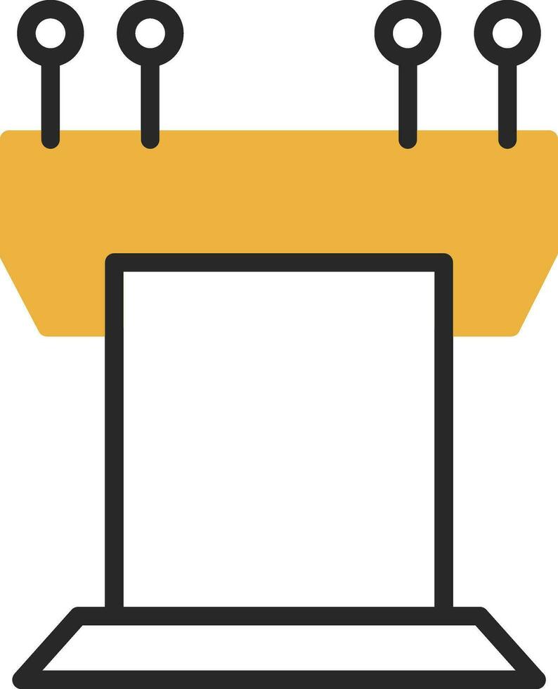 Podium Vector Icon Design