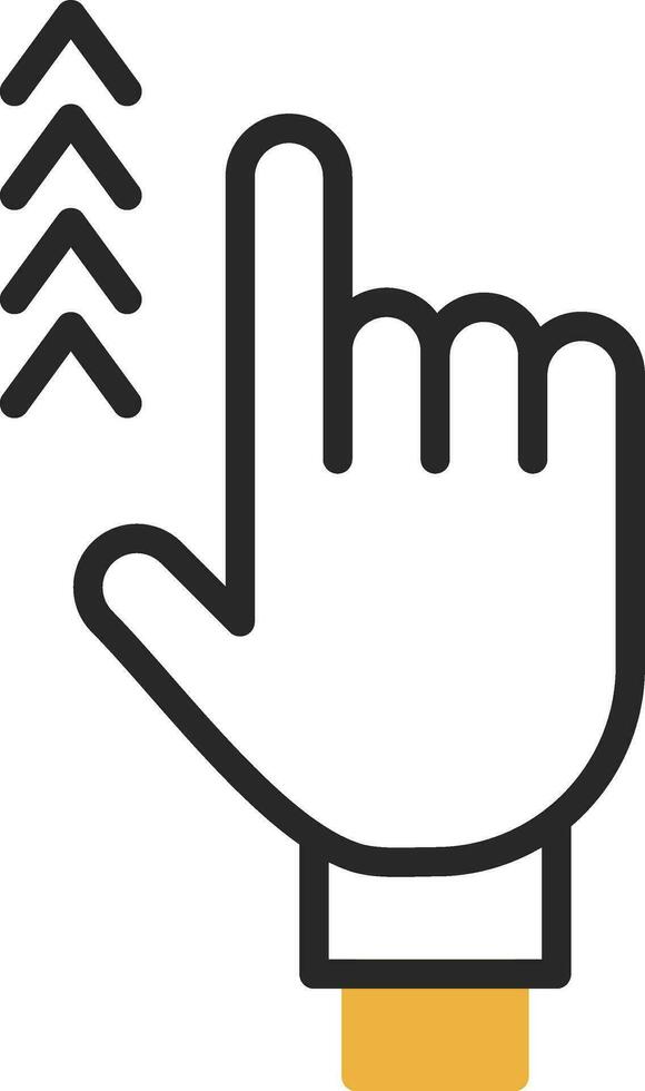 Arrow Up Vector Icon Design
