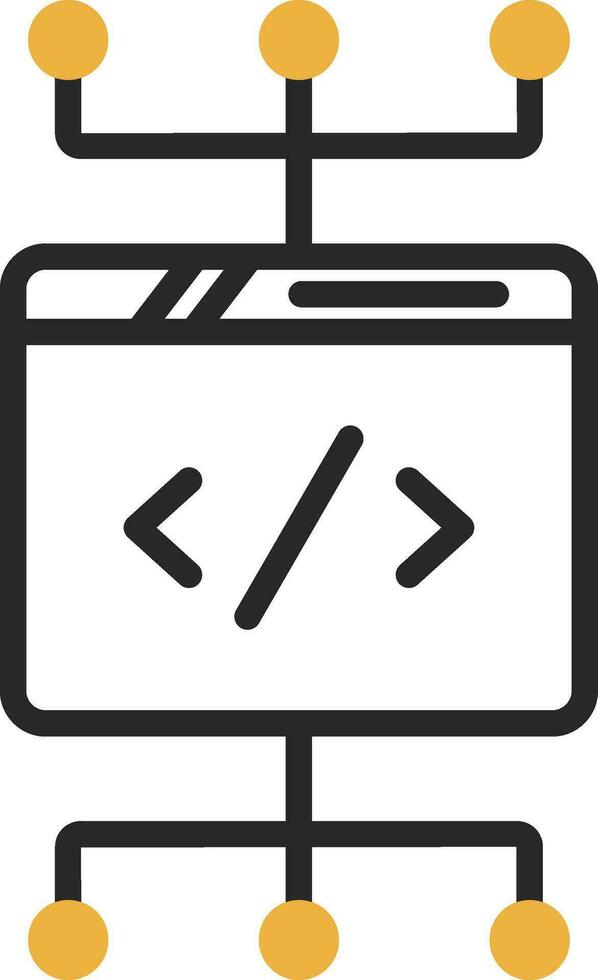 Coding Vector Icon Design