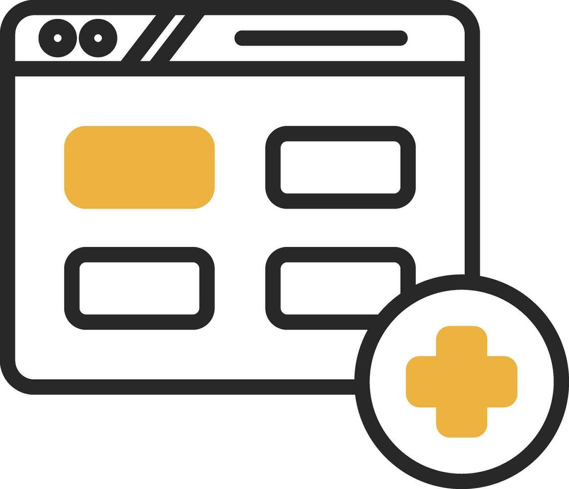 Website Vector Icon Design