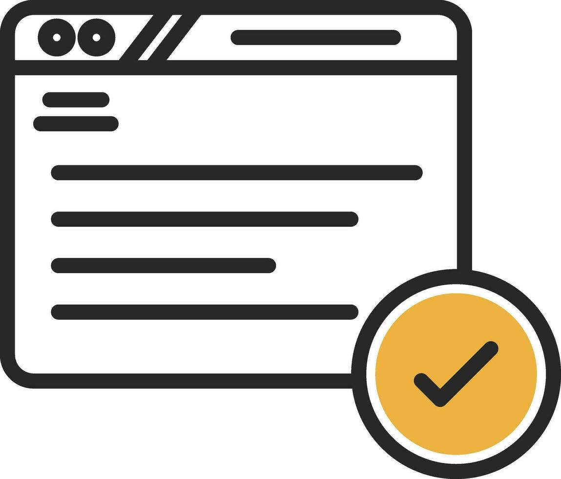 Check Vector Icon Design