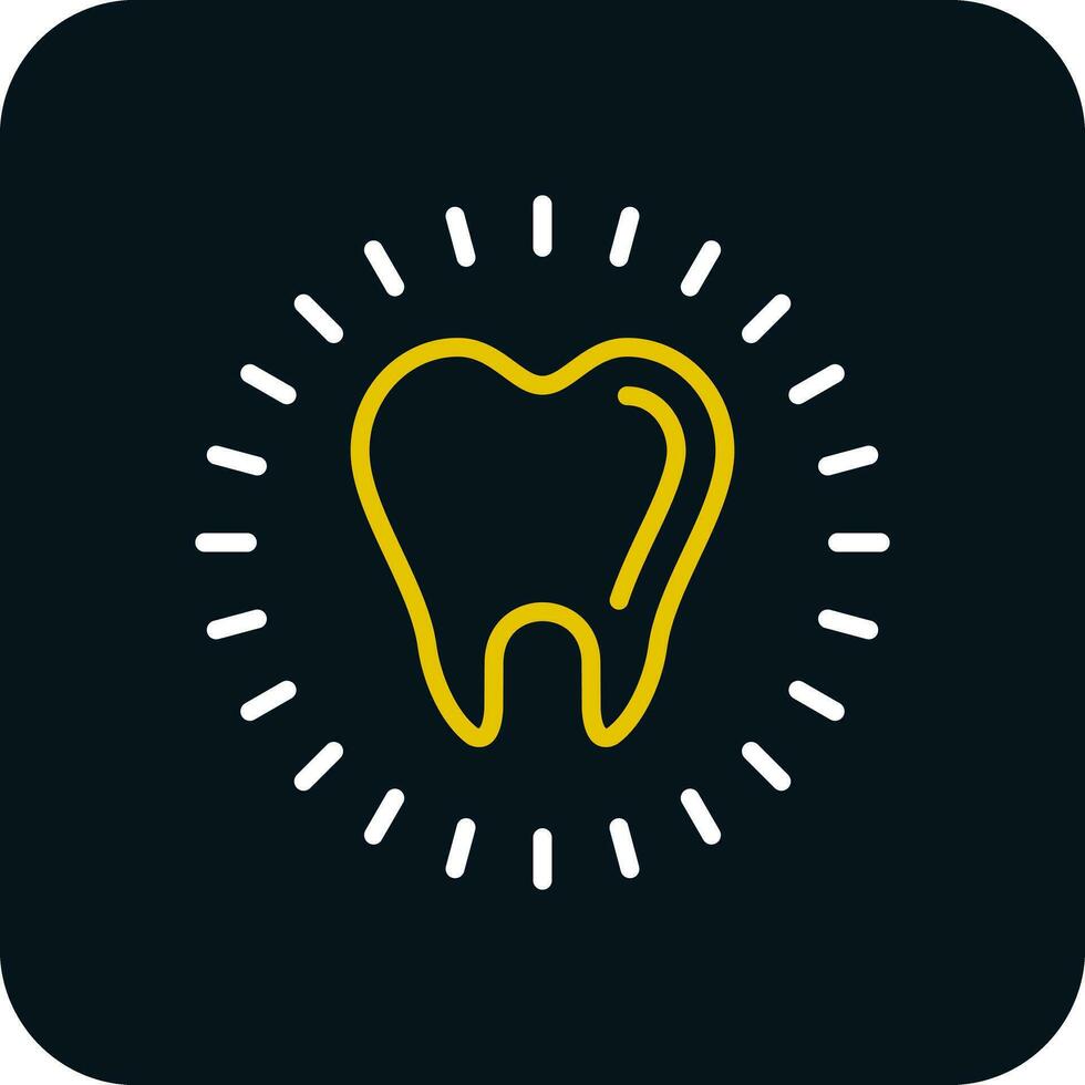 diseño de icono de vector de blanqueamiento de dientes