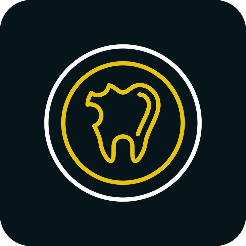 Caries Vector Icon Design