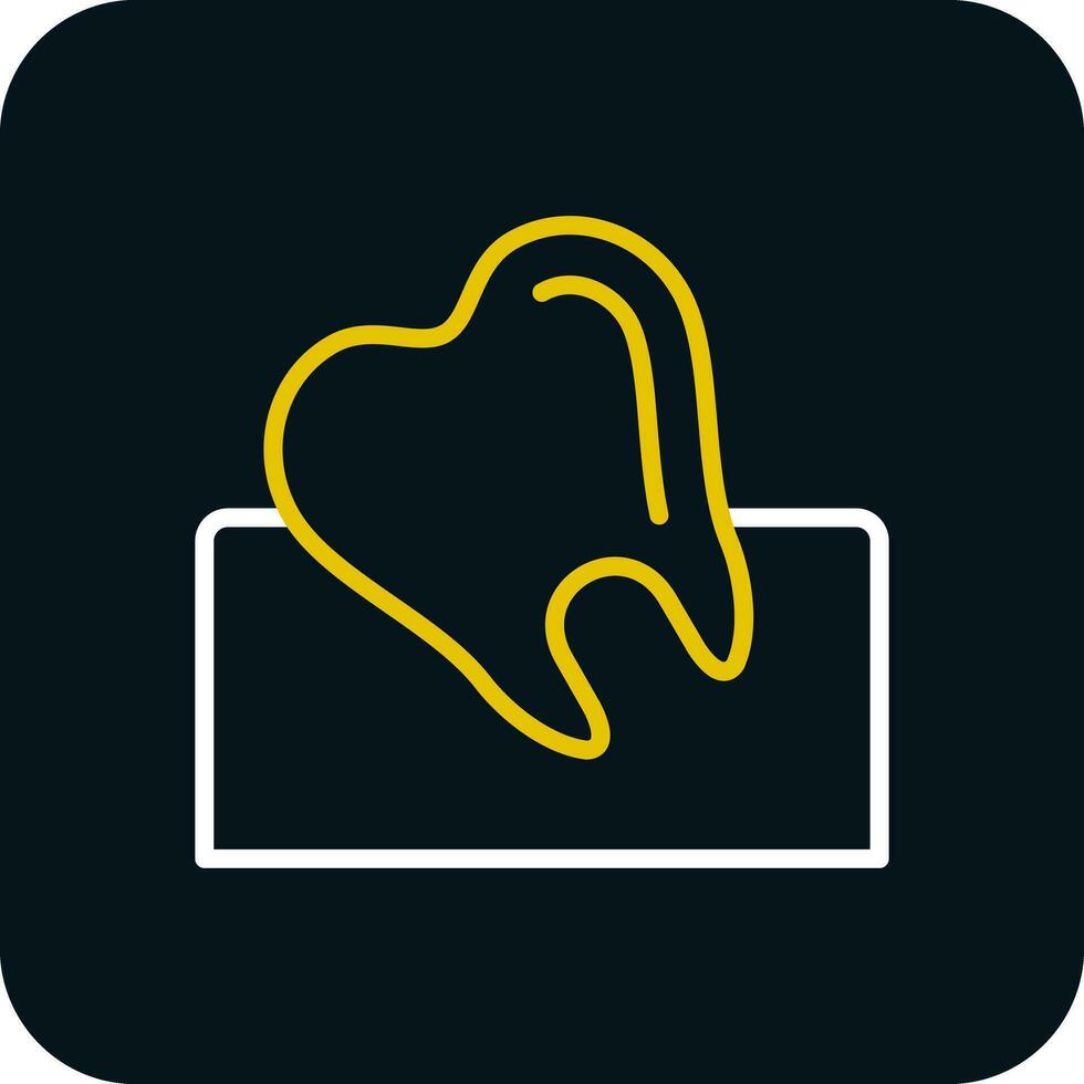 Wisdom Tooth Vector Icon Design
