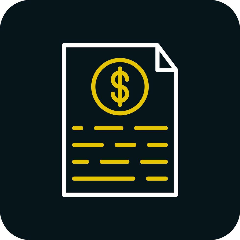 Medical Invoice Vector Icon Design