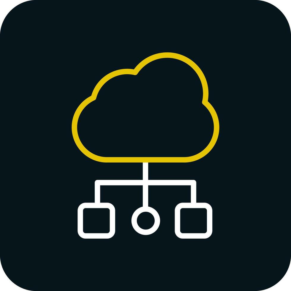 Cloud Computing Vector Icon Design