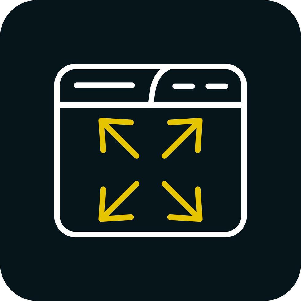 Expand Vector Icon Design