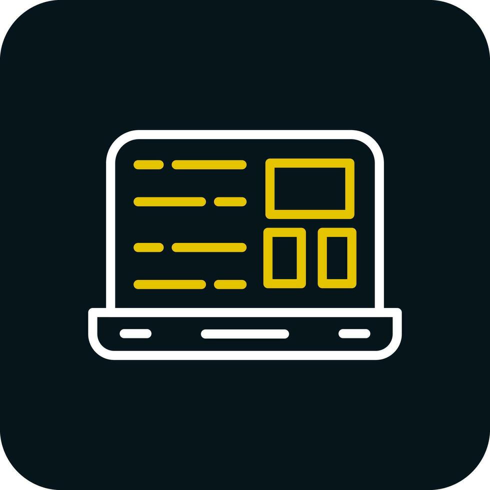 Web Development Vector Icon Design