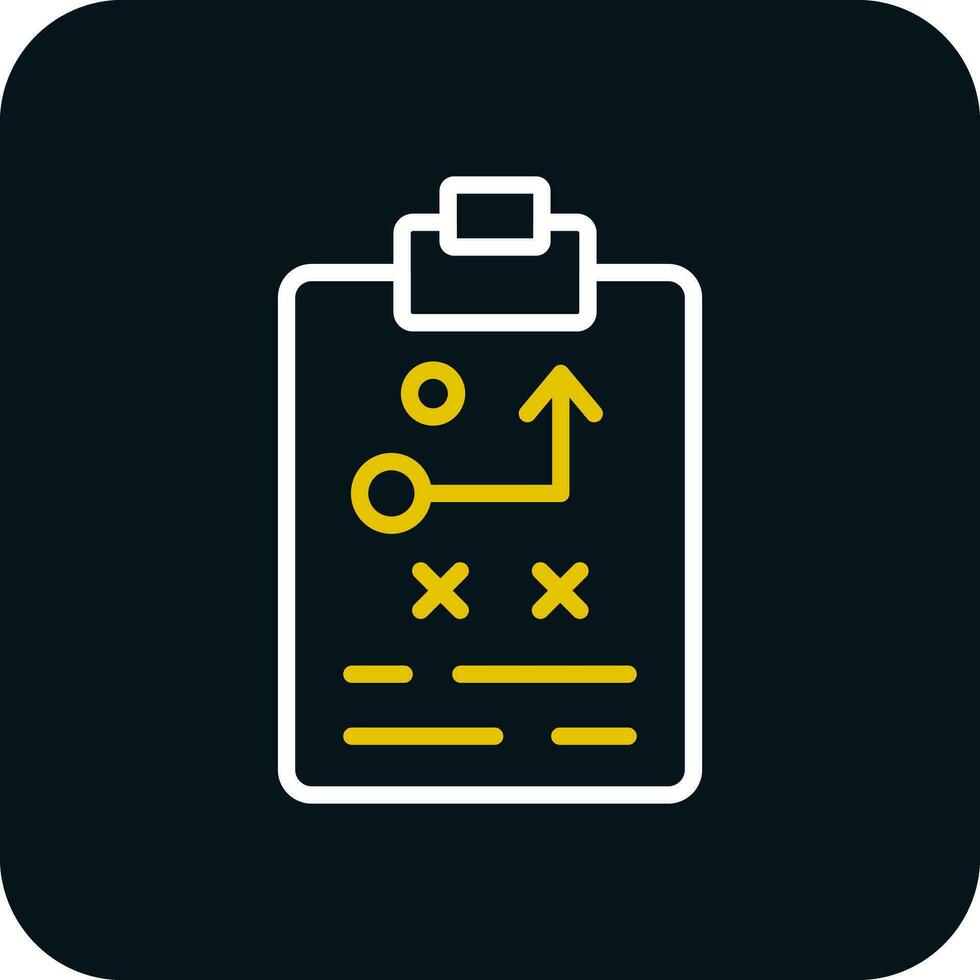 Planning Strategy Vector Icon Design