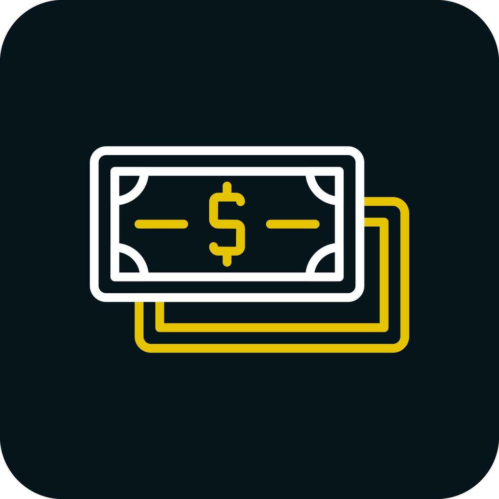 Dollar Note Vector Icon Design