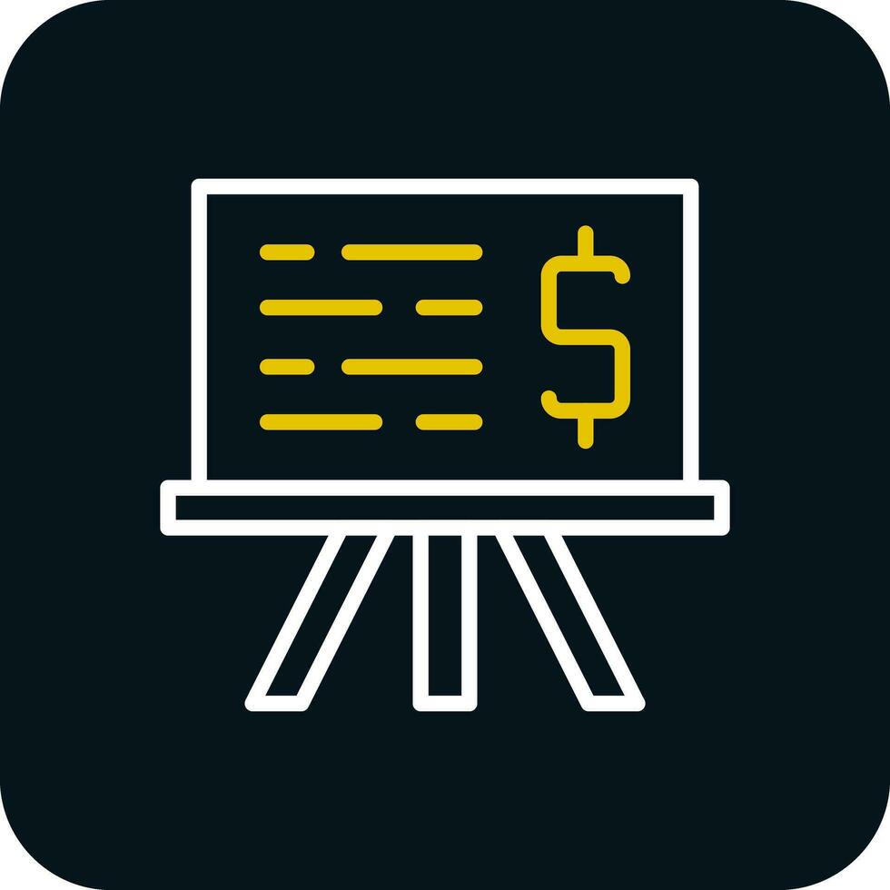 Presentation Vector Icon Design