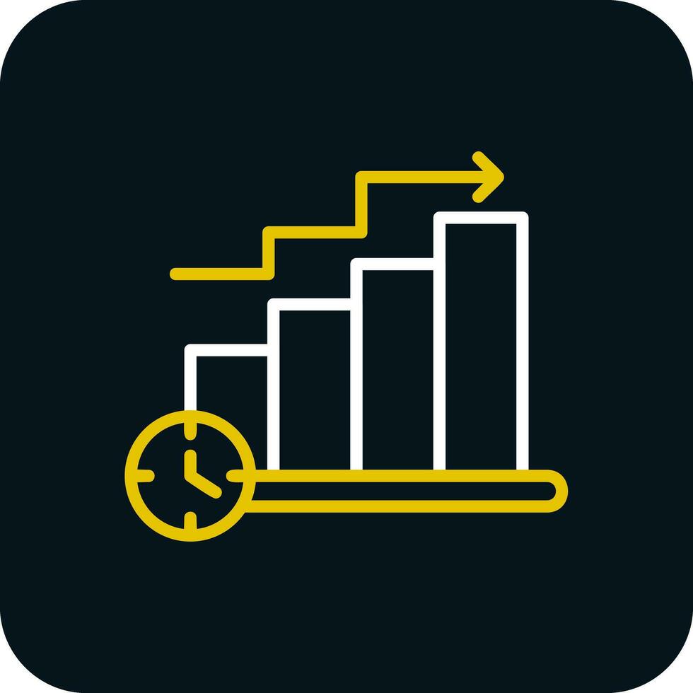 Bar Chart Vector Icon Design