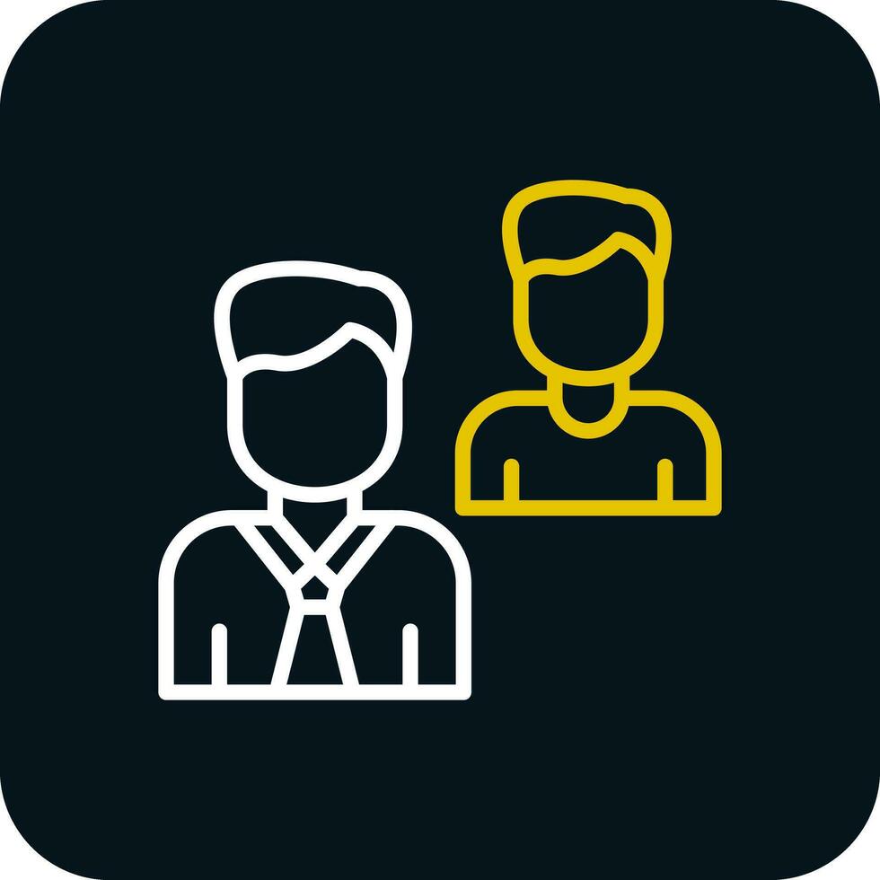 Manager Vector Icon Design