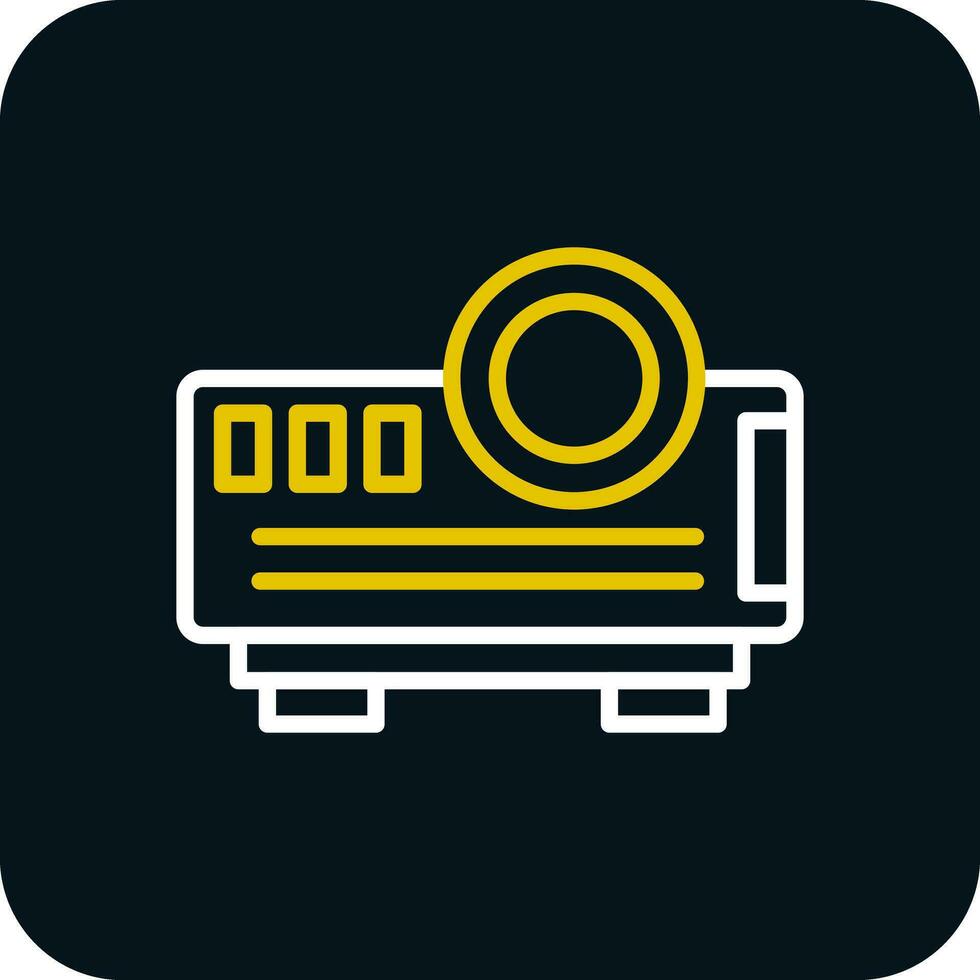 Projector Vector Icon Design