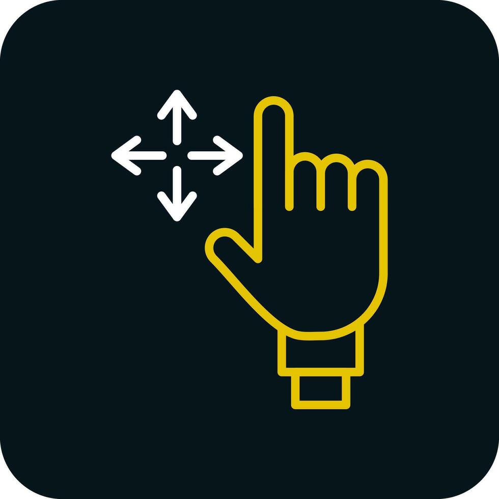 Drag Vector Icon Design