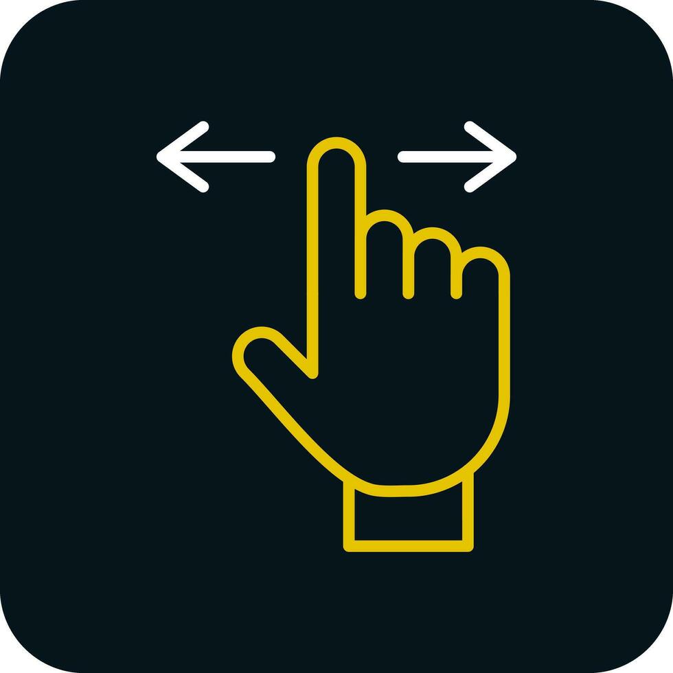 Swipe Vector Icon Design