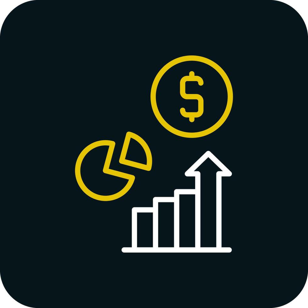 business growth Vector Icon Design