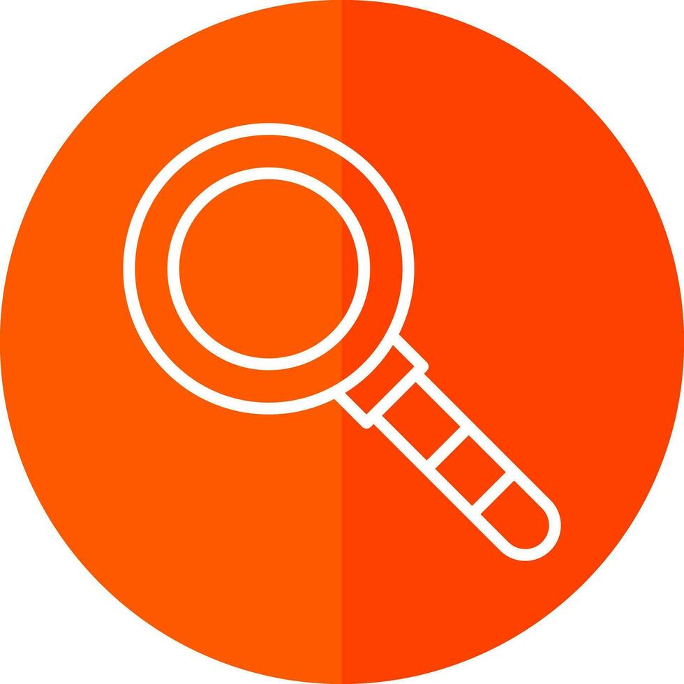 Magnifying Glass Vector Icon Design
