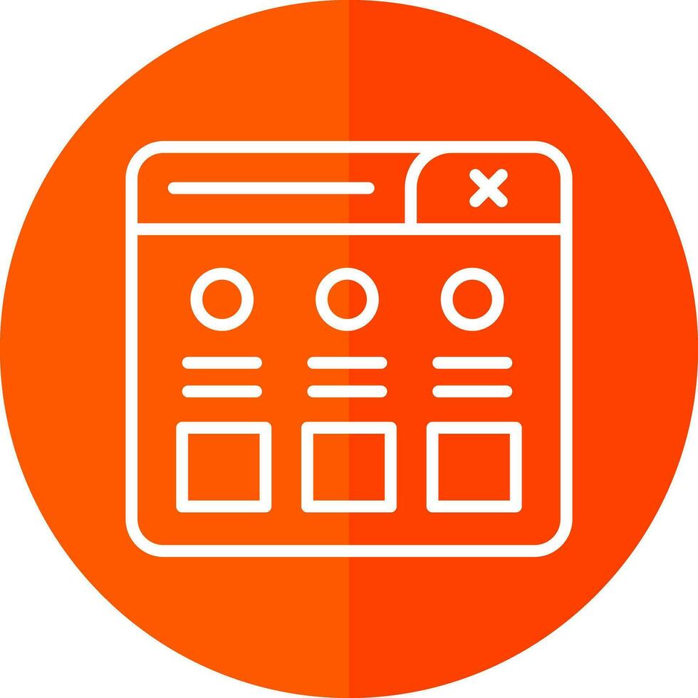 Options Vector Icon Design