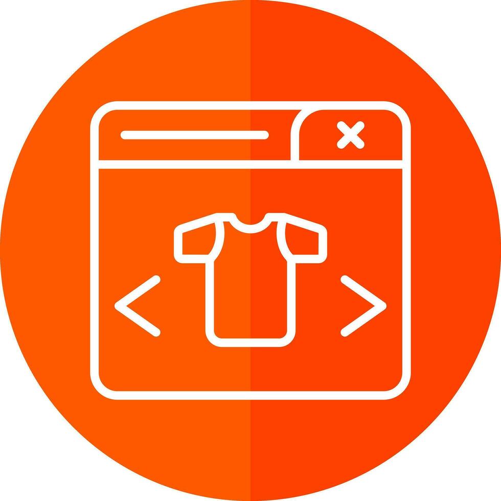 Clothing Store Vector Icon Design