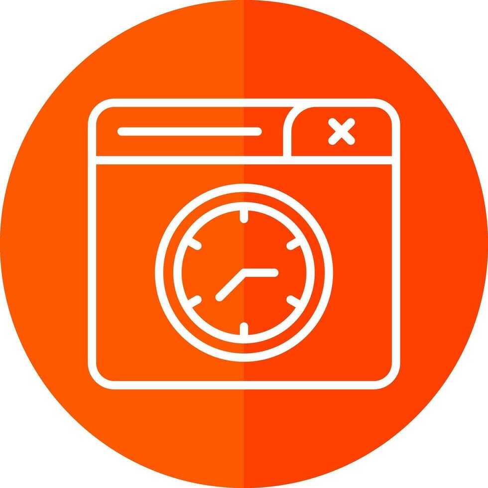 Clock Vector Icon Design