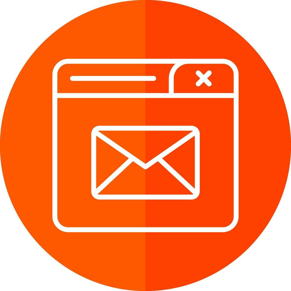 Contact Mail Vector Icon Design