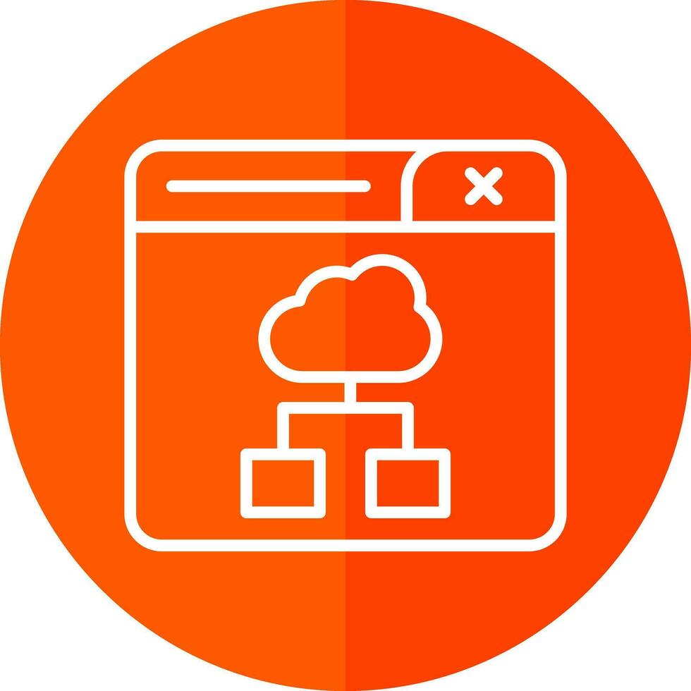 Cloud Computing Vector Icon Design