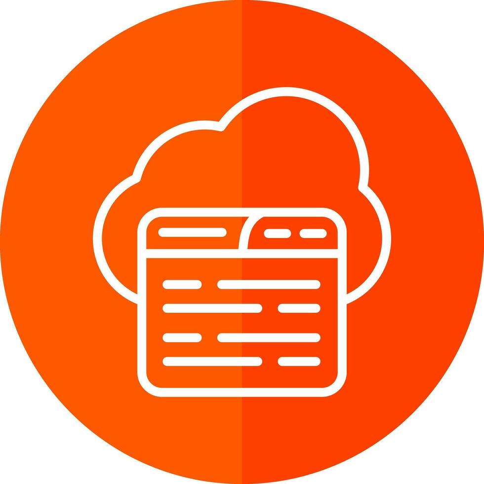 Cloud Vector Icon Design