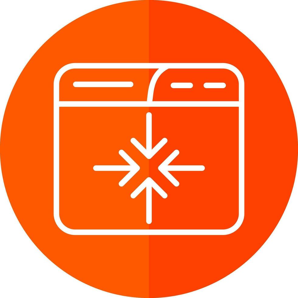Minimize Vector Icon Design