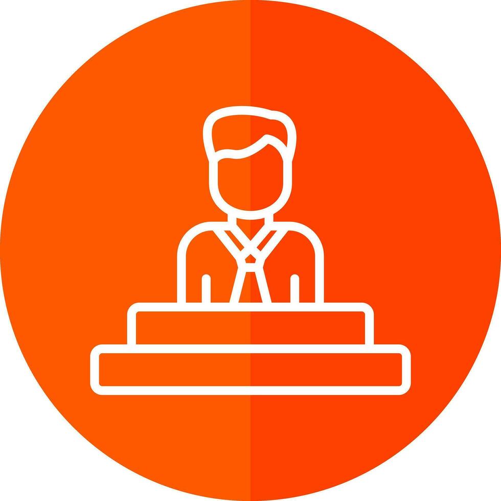 Role Model Vector Icon Design