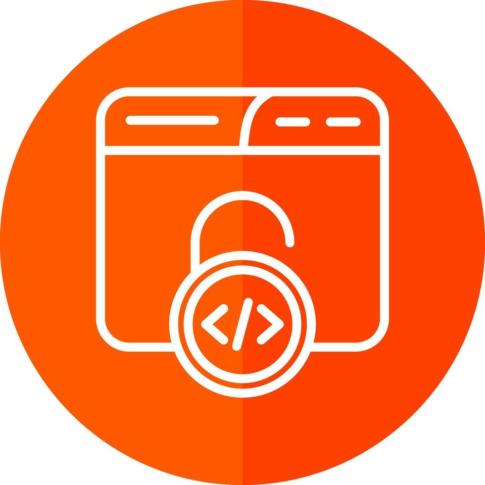 Unsecured Vector Icon Design