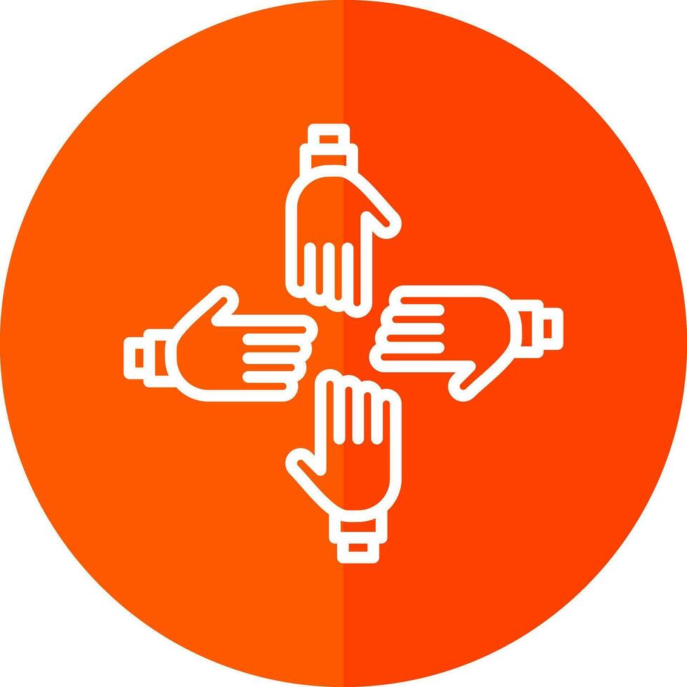 Team Work Vector Icon Design