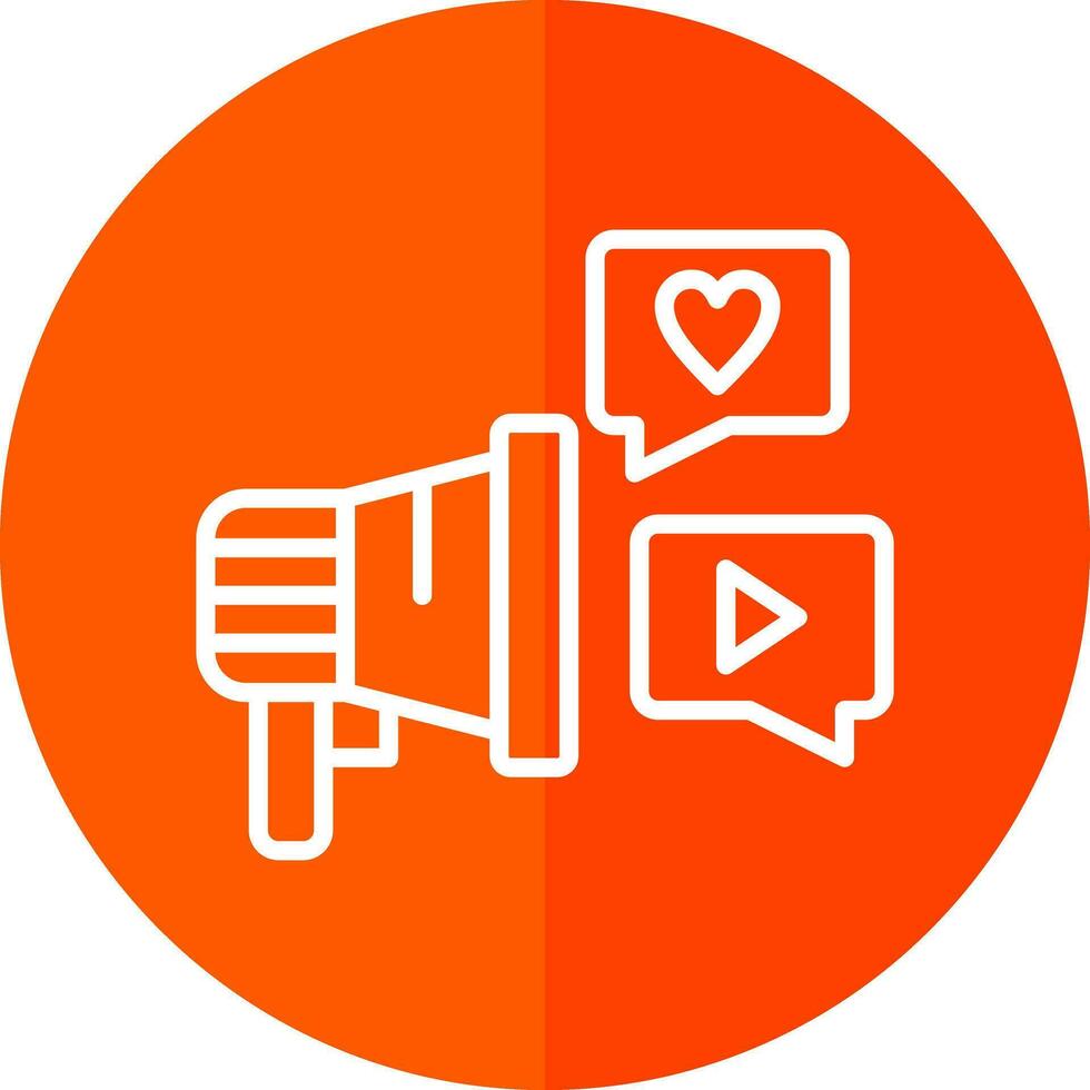 Advertising Vector Icon Design