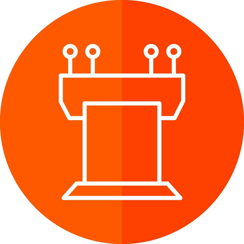 Podium Vector Icon Design