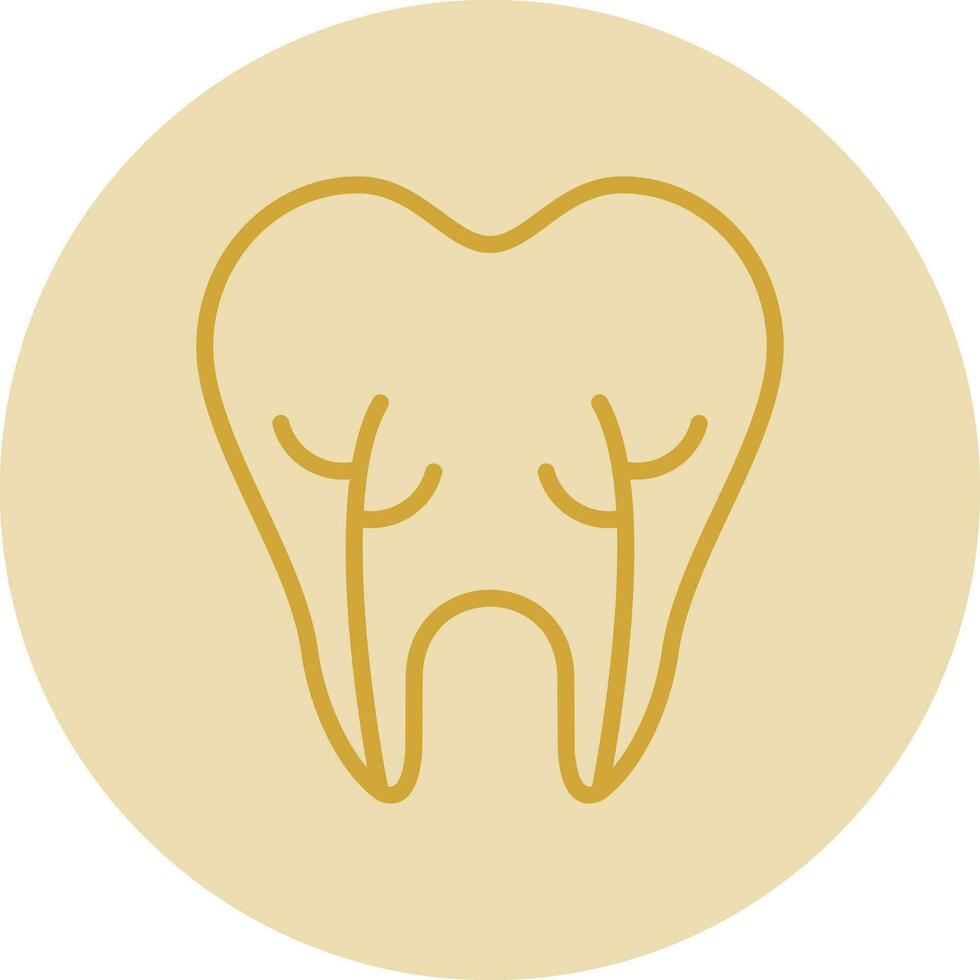 Root Canal Vector Icon Design