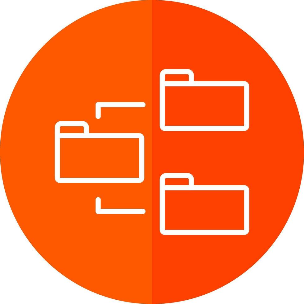 Folders Vector Icon Design