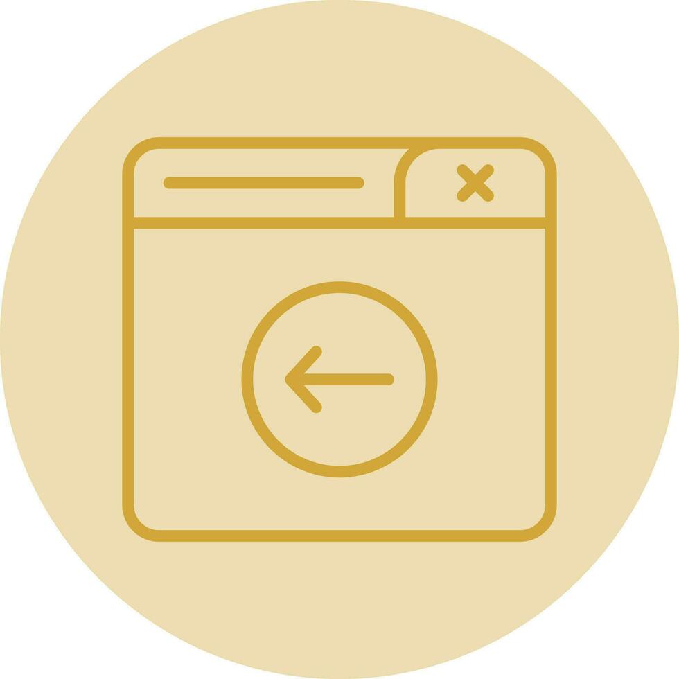 Return Vector Icon Design