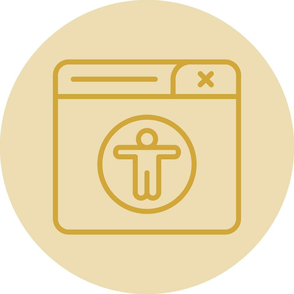 Accessability Vector Icon Design